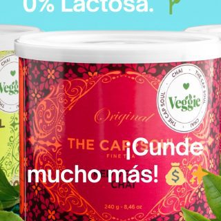 ¡La espera ha terminado! 🚀 Presentamos nuestra nueva línea Chai Veggie: la combinación perfecta entre sabor, cremosidad y conciencia. 🌿✨

5 variedades diseñadas para disfrutar sin límites:
✨ Spiced | 🫚 Cúrcuma | 🍦 Vainilla | 🍵 Matcha | 🍰 Red Velvet

Al ser una fórmula más concentrada, necesitas menos cantidad por taza, ¡así que tu bote dura mucho más! 😋 Más tazas, más ahorro, más placer.

🌱 100% Plant-based
🥛 Sin lactosa
🔥 Máxima intensidad

👉 ¡Pásate al lado veggie! Consigue tu favorito en el link de nuestra biografía. 🛍️💨

#thecapsoul #chaiveggie #plantbased #veganlife #novedad #chailover #ritualsaludable #sinlactosa
